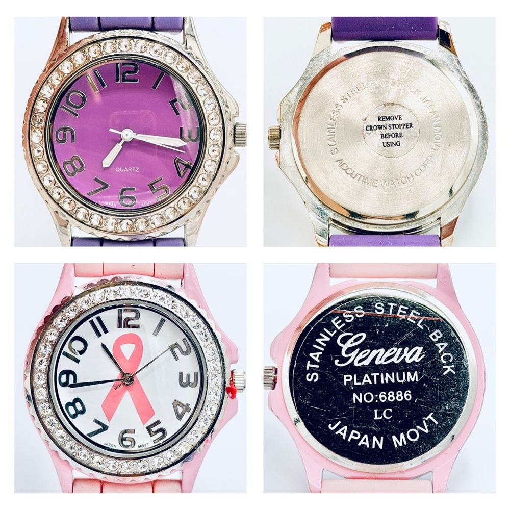 8 Used Untested Assorted Ladies Watch Lot / Bundle - Picture 4 of 6